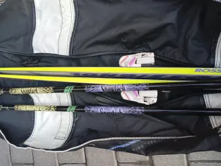 Esquís Rossignol con bastones