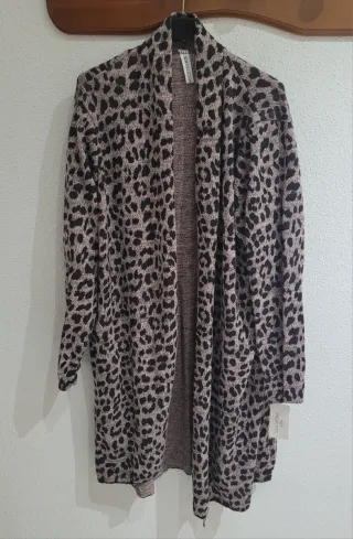 BLAZER LEOPARDO MUJER.