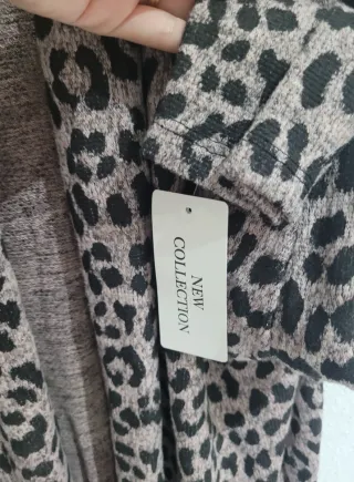 BLAZER LEOPARDO MUJER.