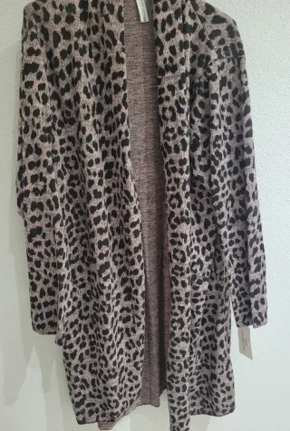 BLAZER LEOPARDO MUJER.