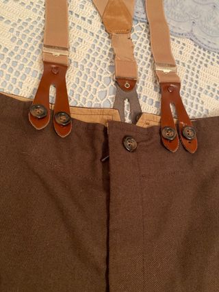 Traje Corto Flamenco Niños Marrón/beige pata gallo