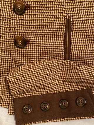 Traje Corto Flamenco Niños Marrón/beige pata gallo