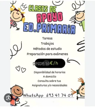 Profesora particular/ clases particulares 