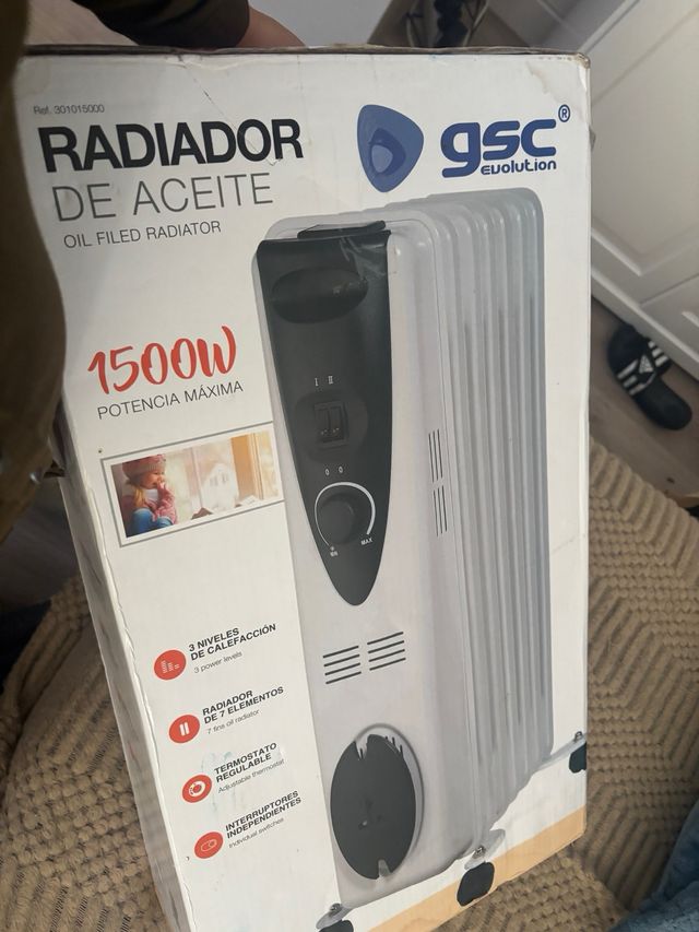 Radiador de Aceite GSC Evolution 1500W