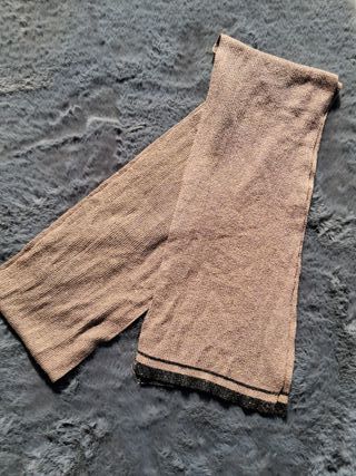Sciarpa elegante Zara – nero/beige