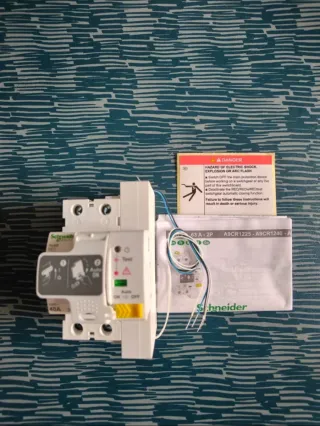 Diferencial rearmable Schneider 2P 40A Acti9 