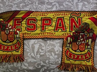 Bufanda España Roja y Amarilla