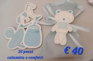 Bomboniere Battesimo Orsetto Cavallino Biberon
