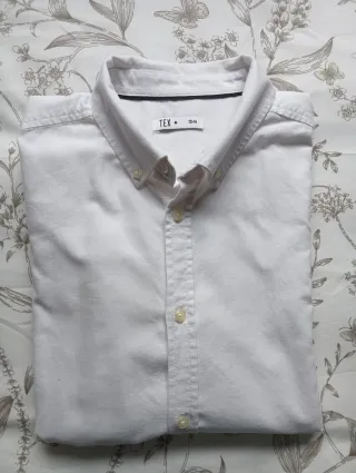 Camisa blanca niño Talla 13-14