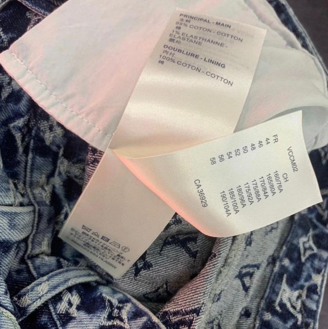 Pantalón Louis Vuitton x Nigo Monogram