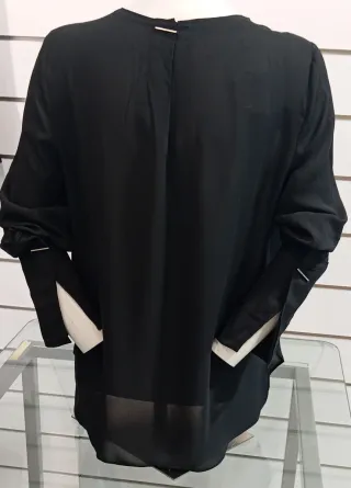 Camisa negra Mango Talla M