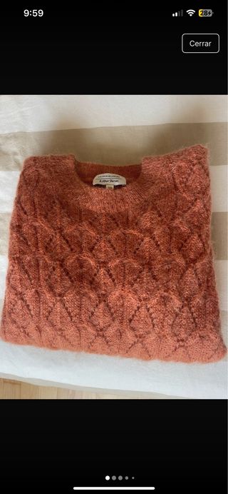 Jersey lana mohair And Other Stories naranja. 