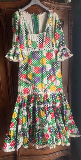 Vestido Flamenca Canastero Multicolor