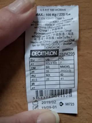 Patines en línea Decathlon Talla 41