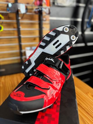 Scarpe MTB Spiuk Rocca taglia 44 rosse