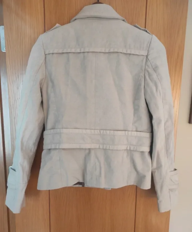 Chaqueta Mango Talla S Beige