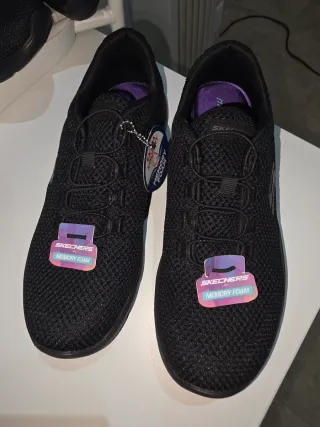 Zapatillas Skechers Negras Memory Foam