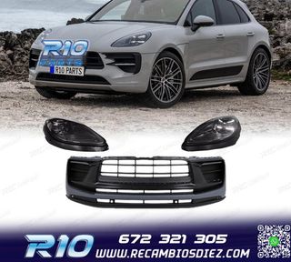 PARAGOLPES DELANTERO PORSCHE MACAN 14-18 LOOK TURBO 2023 +