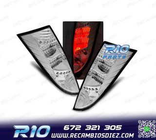 PILOTOS FORD FOCUS I 98-04 LED CROMADOS