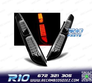 PILOTOS FORD FOCUS II 04-08 FULL LED NEGROS