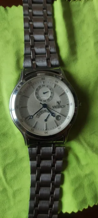 Reloj Viceroy Automático Plata y Blanco
