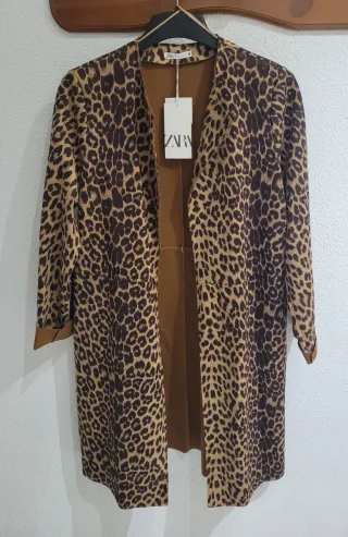 BLAZER LEOPARDO ZARA MUJER.