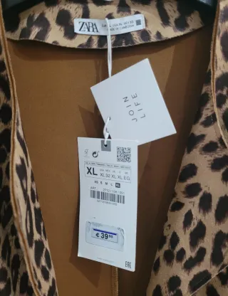 BLAZER LEOPARDO ZARA MUJER.
