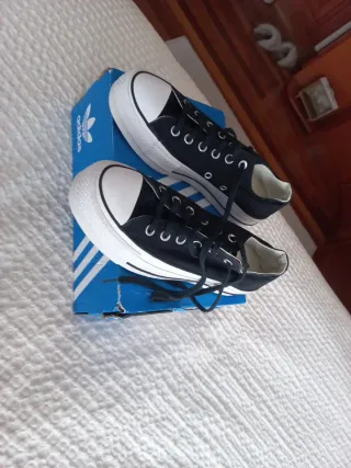 Converse All Star Negras Talla 37