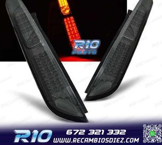 PILOTOS FORD FOCUS MK2 08-11 LED CROMO AHUMADO