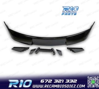 ALERON SPOILER FORD MUSTANG 15-19 LOOK GT500 NEGRO BRILLO
