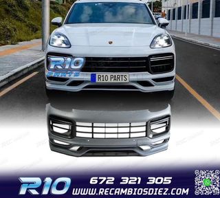 PARAGOLPES DELANTERO PORSCHE CAYENNE 18-23 LOOK TURBO