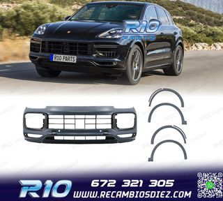 KIT CARROCERIA PORSCHE CAYENNE 18-23 LOOK TURBO