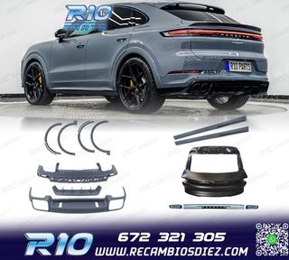 KIT CARROCERIA PORSCHE CAYENNE 18-23 LOOK TURBO S 2024