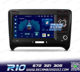 RADIO GPS ANDROID 14 PARA AUDI TT 06-12 16GB
