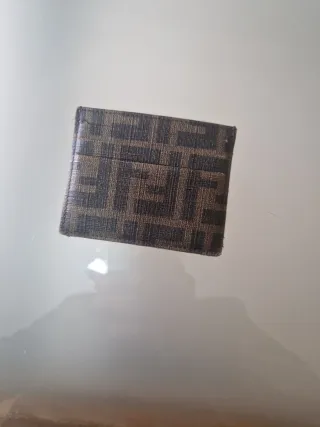 Porta carte Fendi marrone