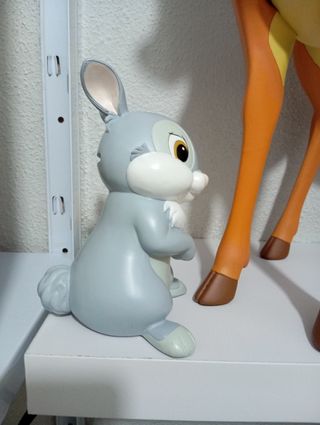 Hucha figura Tambor Bambi Disney.