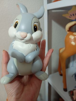 Hucha figura Tambor Bambi Disney.