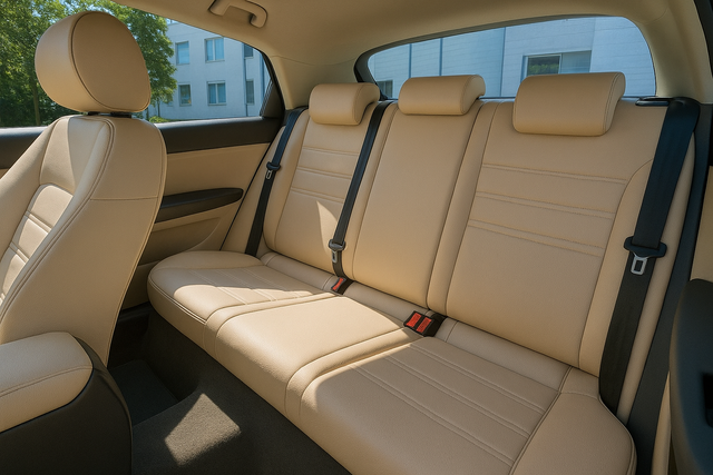 Fundas cuero beige Audi A3 2006 3p