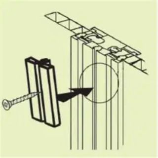 Caseta Jardín PVC Gris Oscuro