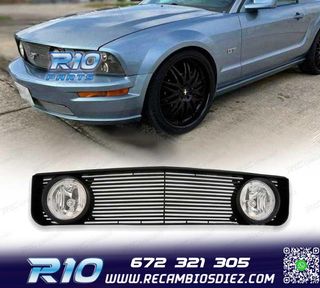 PARRILLA FORD MUSTANG 05-09 FAROS ANTINEBLA