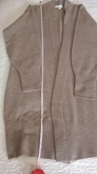 Cárdigan H&M largo talla XS