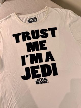 Camiseta Star Wars Jedi Blanca