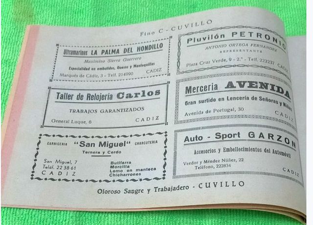 Libreto Coro Los Conservadores del Tango 1972