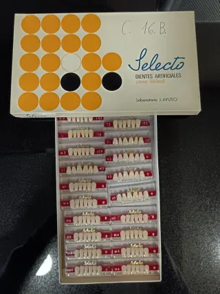 Prótesis dental, Tablillas Dientes Arti. Selecto