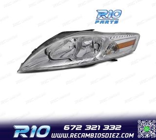 FARO IZQ PARA FORD MONDEO MK4 07-11 CROMO