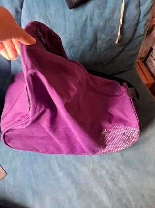 Bolsa para patines morada