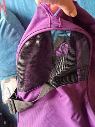 Bolsa para patines morada