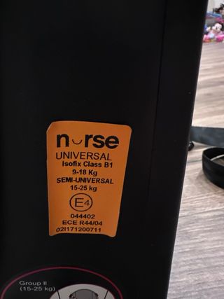 Silla coche Nurse Spark Isofix