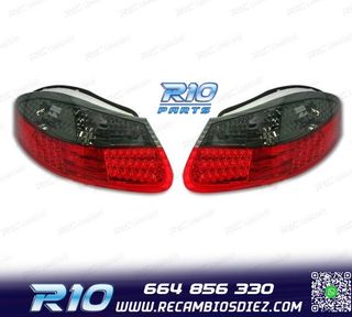 PILOTOS PORSCHE BOXSTER 986 96-04 LED ROJO AHUMADO