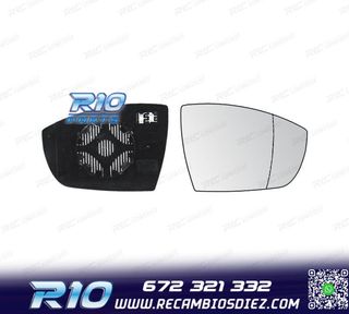 CRISTAL ESPEJO BASE DERECHO FORD KUGA 08-13